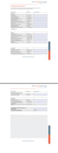Baunebenkosten – Übersicht  – PDF